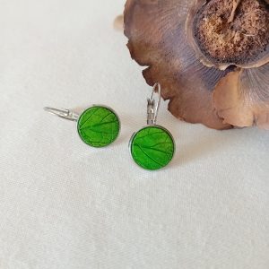 boucles d'oreille dormeuses à planter modibulle vert anglais graines de tomates cerise